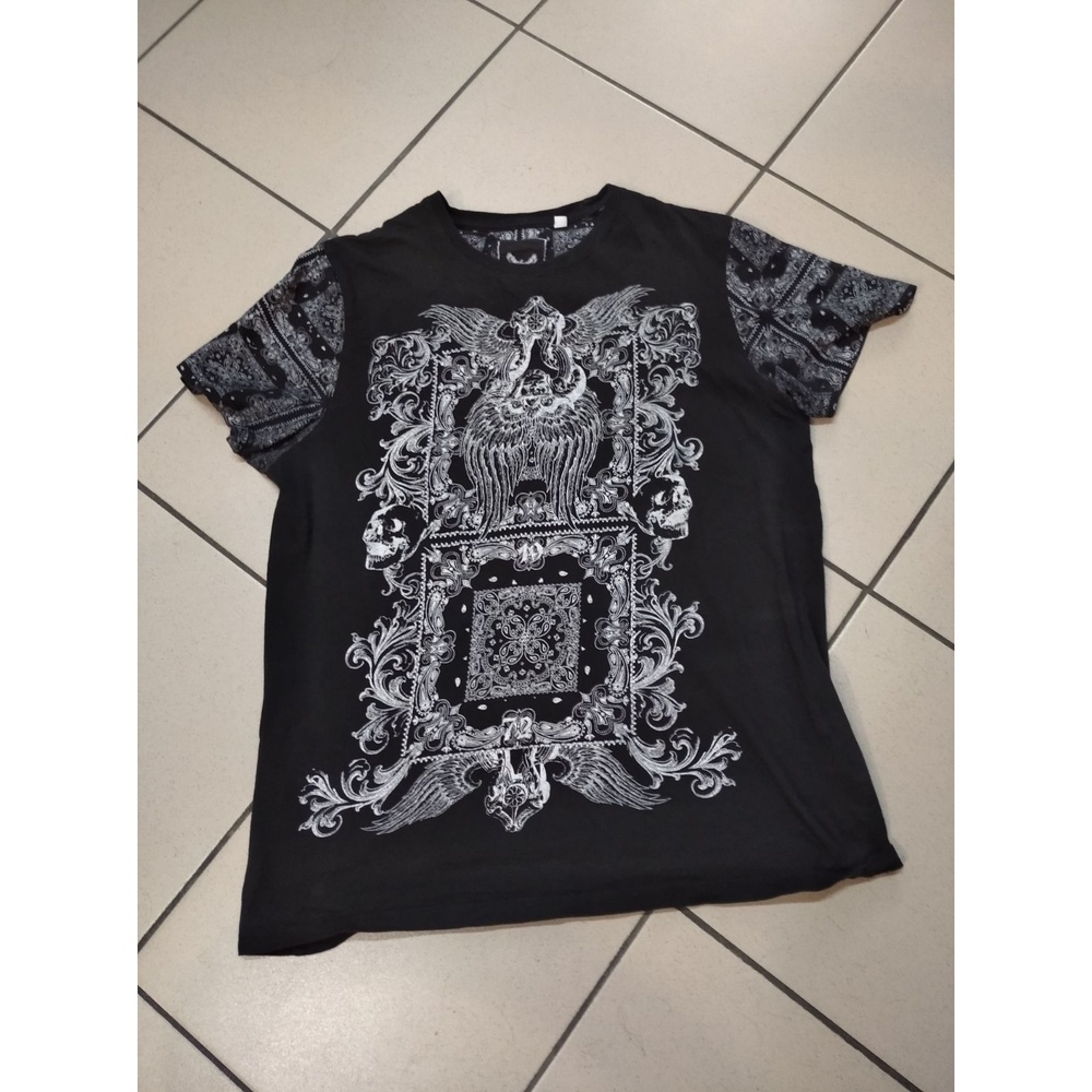 T-Shirt Men's Black Graphic Print